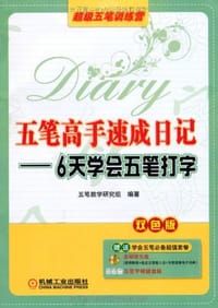 书籍 五笔高手速成日记的封面