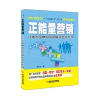 书籍 《正能量营销——让伟大品牌的成功秘诀为你所用》的封面