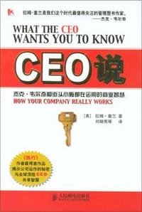 书籍 CEO说的封面