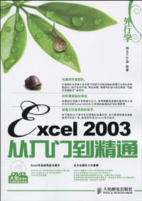 书籍 外行学Excel 2003从入门到精通的封面