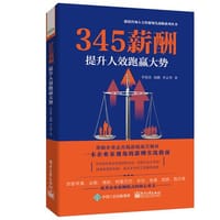 书籍 345薪酬：提升人效跑赢大势的封面