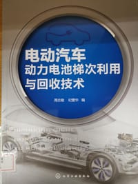 书籍 电动汽车动力电池梯次利用与回收技术的封面