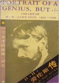 书籍 D.H.劳伦斯传的封面