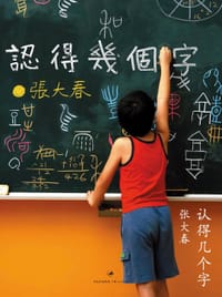 书籍 认得几个字的封面