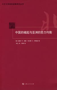 书籍 中国的崛起与亚洲的势力均衡的封面