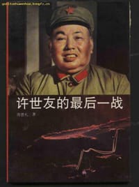 书籍 许世友的最后一战的封面