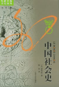 书籍 中国社会史的封面