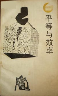 书籍 平等与效率的封面