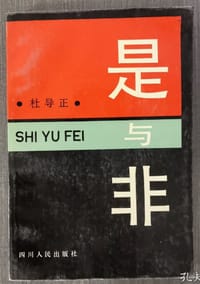 书籍 是与非的封面