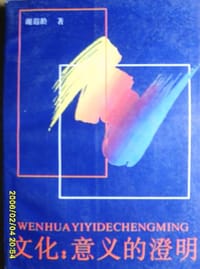 书籍 文化：意义的澄明的封面