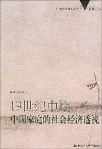 书籍 19世纪中期中国家庭的社会经济透视的封面