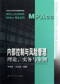书籍 内部控制与风险管理的封面