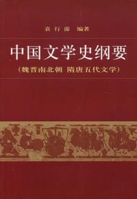 书籍 中国文学史纲要的封面