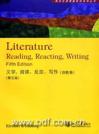 《文学 阅读、反应、写作、诗歌卷》（原版影印） - 柯斯兹纳