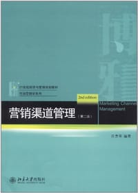 书籍 营销渠道管理的封面