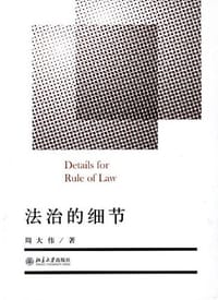 法治的细节 - 周大伟