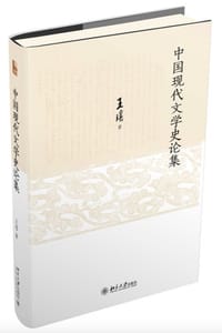 书籍 中国现代文学史论集的封面