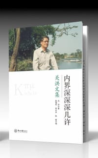 书籍 内界深深深几许：关洪文集的封面