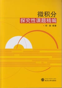 书籍 微积分探究性课题精编的封面