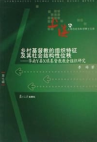 书籍 乡村基督教职工的组织特征及其社会结构性位秩的封面