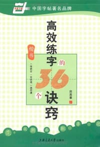 高效练字的36个诀窍 - 无名图书