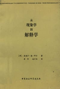 从现象学到解释学 - 泰奥多·德·布尔著