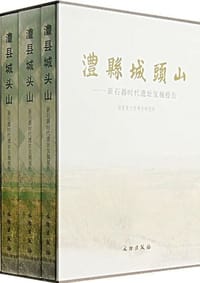 书籍 澧县城头山-新石器时代遗址发掘报告(上中下)的封面