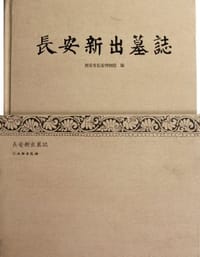 书籍 长安新出墓志的封面