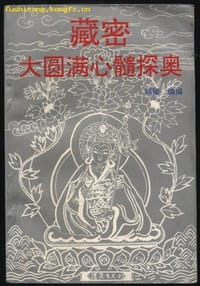 书籍 藏密大圆满心髓探奥的封面