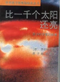 书籍 比一千个太阳还亮的封面