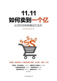 书籍 11.11如何卖到一个亿的封面