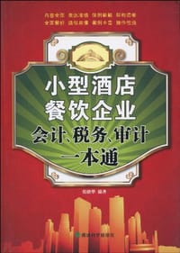 书籍 小型酒店餐饮企业会计、税务、审计一本通的封面