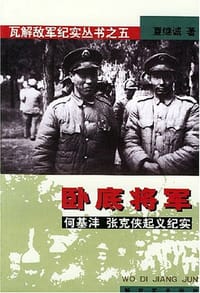 书籍 卧底将军的封面
