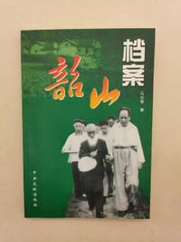 书籍 韶山档案的封面