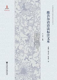 书籍 维吾尔语语法标注文本的封面