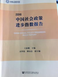 2016中国社会政策进步指数报告 - 王振耀