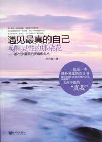 书籍 遇见最真的自己-唤醒灵性的那朵花-都市沙漠里的灵魂炼金术的封面