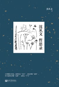 书籍 沈从文哲思录的封面