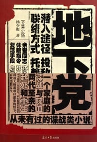 书籍 地下党的封面