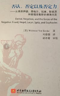 书籍 否认、否定以及否定力的封面