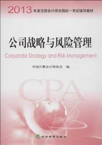2013年度注册会计师全国统一考试辅导教材：公司战略与风险管理 - 无名图书