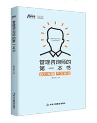 书籍 管理咨询师的第一本书:百万年薪 千万身价的封面