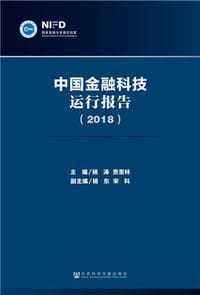 书籍 中国金融科技运行报告（2018）的封面