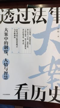 透过法律看历史：大案中的制度、人情与智慧 - 无名图书