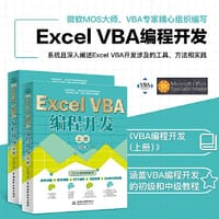 书籍 Excel VBA 编程开发（上册）实战经典教程VBA编程初级、中级、高级教程 VBA开发大全 Office VBA编程从入门到精通 vba程序开发自学宝典 vba高级编程宝典 vba经典代码的封面