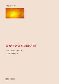 书籍 置身于苦难与阳光之间的封面