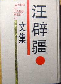 书籍 汪辟疆文集的封面