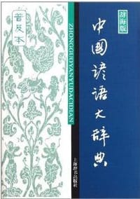 书籍 中国谚语大辞典的封面