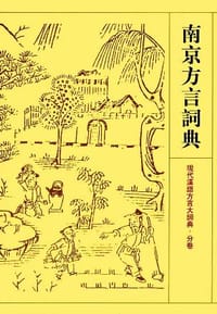 书籍 南京方言词典的封面