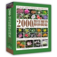 书籍 2000种观花植物原色图鉴的封面